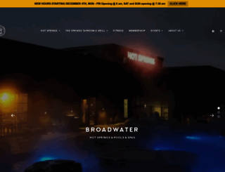 thebroadwater.com screenshot