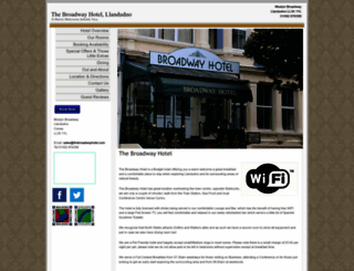 thebroadwayhotel.com screenshot