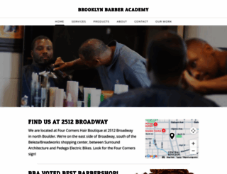thebrooklynbarberacademy.com screenshot