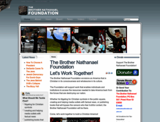thebrothernathanaelfoundation.org screenshot