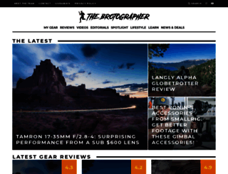 thebrotographer.com screenshot