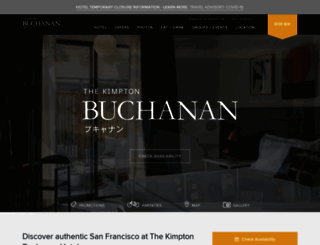 thebuchananhotel.com screenshot