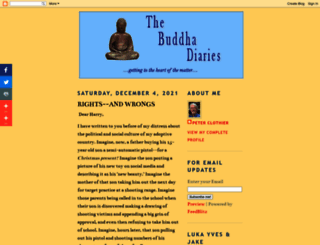 thebuddhadiaries.blogspot.com screenshot