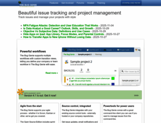 thebuggenie.org screenshot