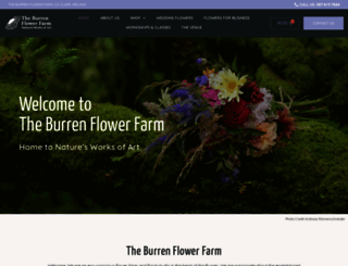 theburrenflowerfarm.ie screenshot