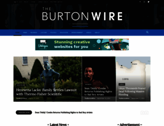 theburtonwire.com screenshot