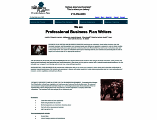 thebusinessplanstore.com screenshot