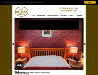 thebutteryhotel.co.uk screenshot