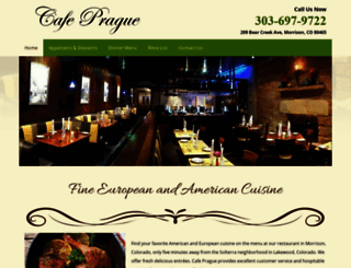 thecafeprague.com screenshot