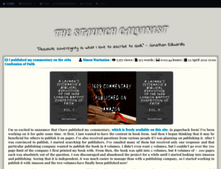 thecalvinist.net screenshot