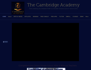 thecambridgeacademy.com screenshot