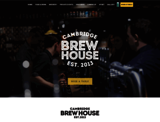 thecambridgebrewhouse.com screenshot