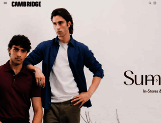 thecambridgeshop.com screenshot