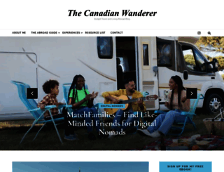 thecanadianwanderer.com screenshot
