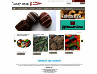 thecandyshop.com screenshot