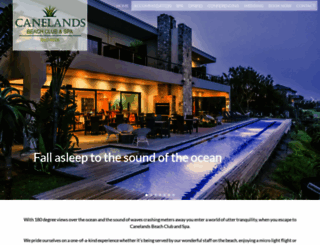 thecanelands.co.za screenshot