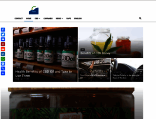 thecannabidiol.co screenshot