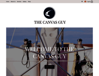 thecanvasguy.net screenshot