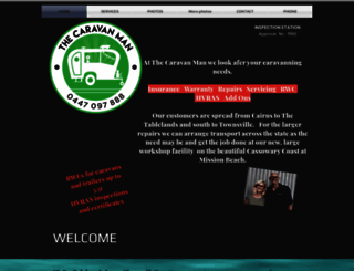 thecaravanman.com.au screenshot