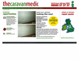 thecaravanmedic.co.uk screenshot