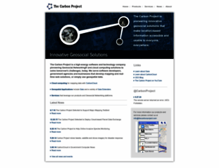 thecarbonportal.net screenshot
