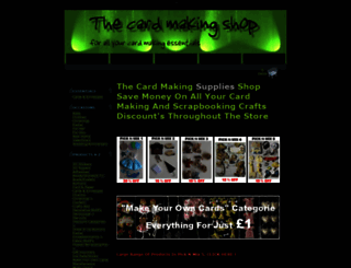 thecardmakingshop.com screenshot