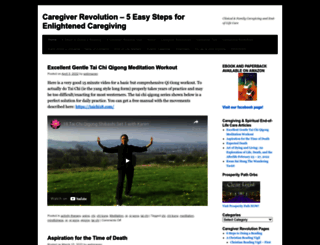 thecaregiverwebsite.com screenshot