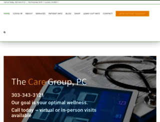 thecaregrouppc.com screenshot