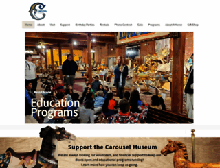 thecarouselmuseum.org screenshot