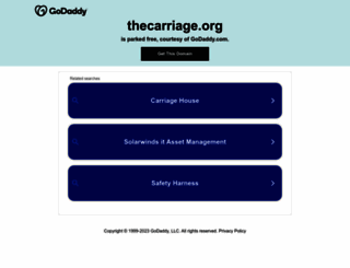 thecarriage.org screenshot