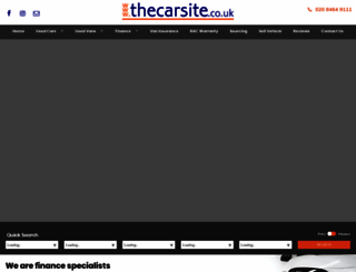 thecarsitelondon.co.uk screenshot