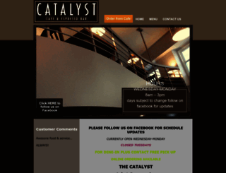 thecatalystcafe.com screenshot