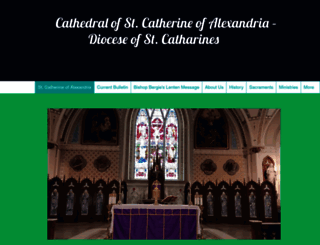 thecathedralinstcatharines.com screenshot