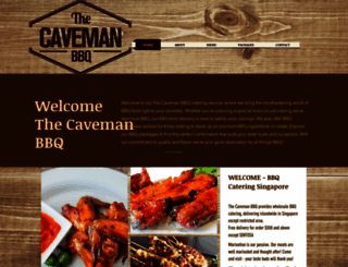 thecavemanbbq.com screenshot