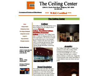 theceilingcenter.com screenshot