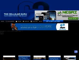 thecellularguru.com screenshot