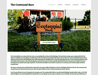 thecentennialbarn.com screenshot