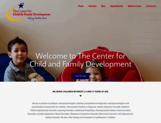thecenterforchildandfamilydevelopment.com screenshot