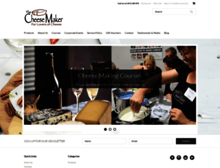 thecheesemaker.com.au screenshot