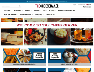 thecheesemaker.com screenshot