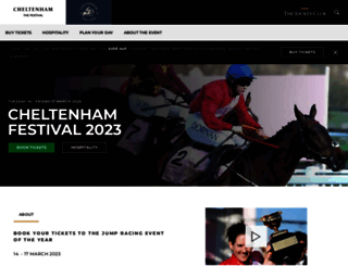 thecheltenhamfestival.net screenshot