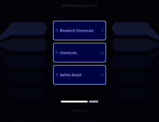 thechemdepot.net screenshot