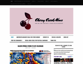 thecherrycreeknews.com screenshot