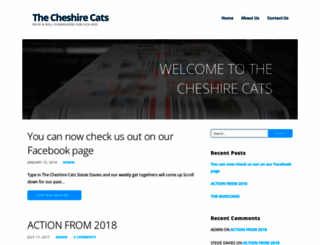 thecheshirecats.co.uk screenshot