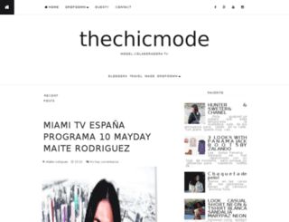 thechicmode.com screenshot