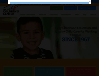 thechildrenscentersc.org screenshot