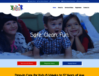 thechildrensplayroom.com screenshot