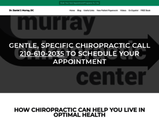 thechiropractor.sa.com screenshot