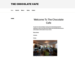 thechocolatecafe.info screenshot