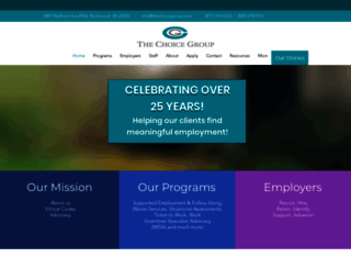 thechoicegroup.com screenshot